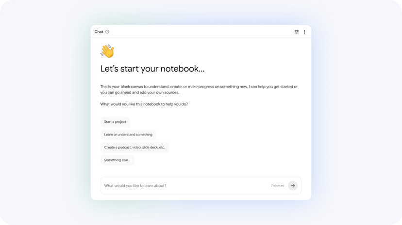 Google's NotebookLM gets Gemini 3.5 and AI-powered research