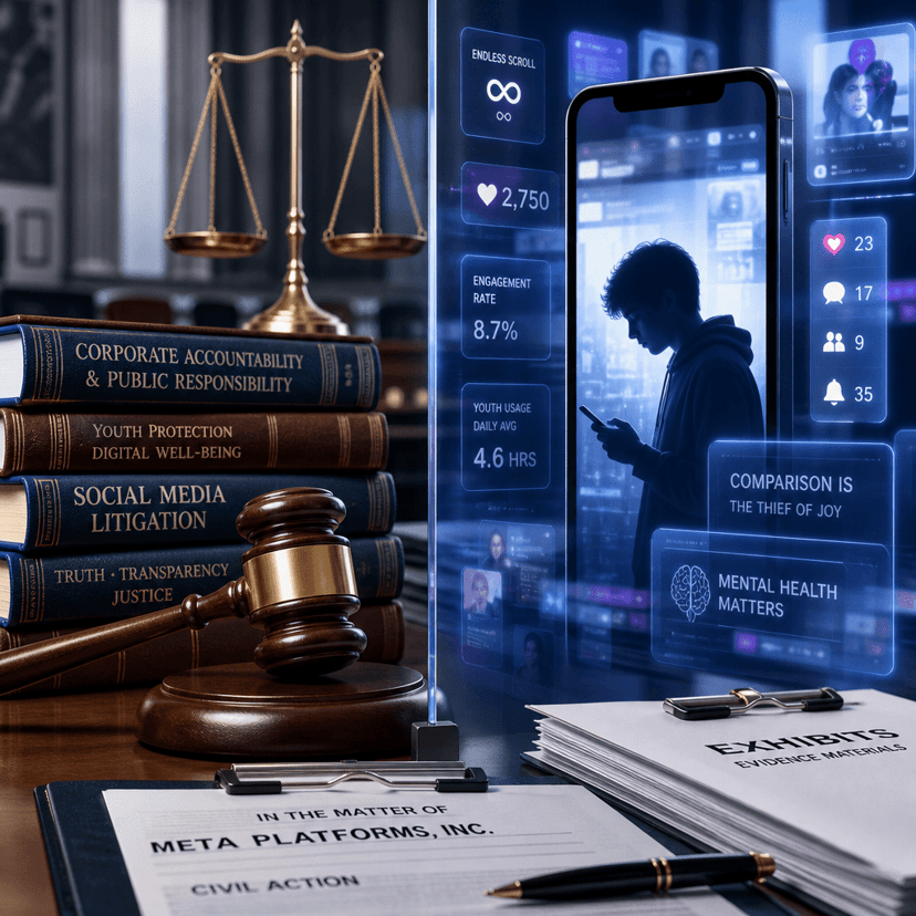 Meta faces trial over youth addiction to Instagram, Facebook
