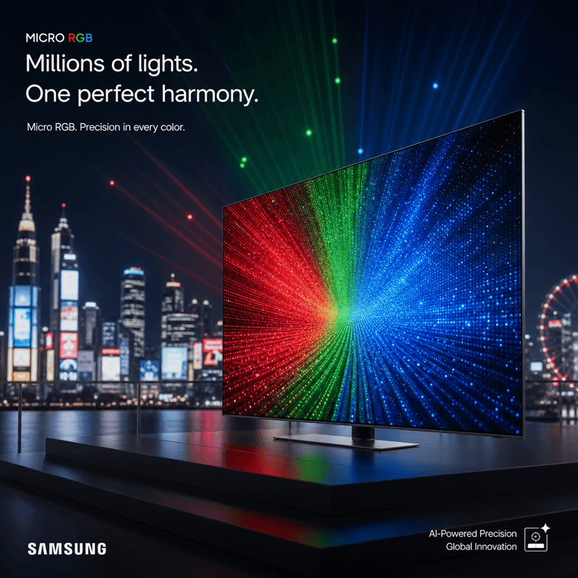 Samsung Takes Micro RGB Global with Times Square Takeover