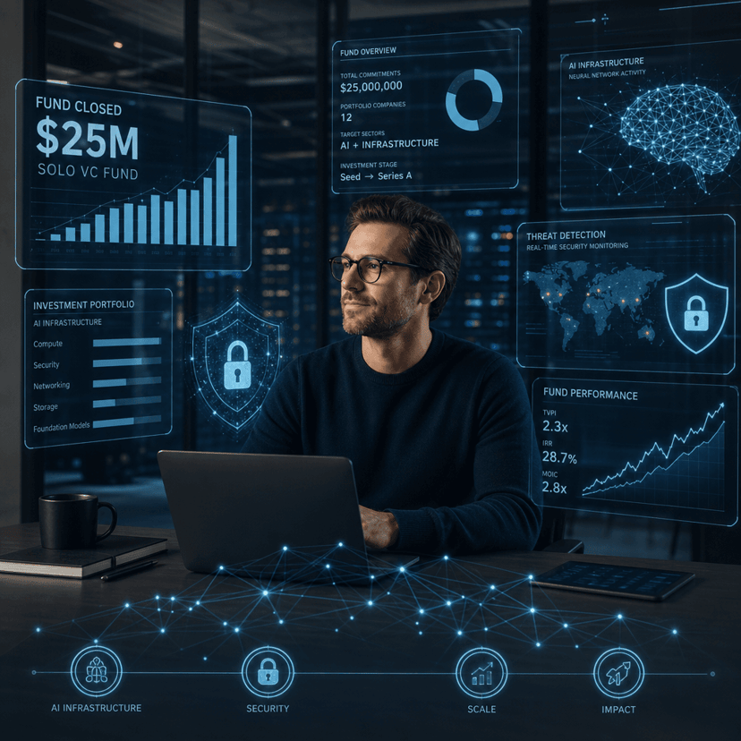 Solo GP Ashley Smith Closes $25M Fund II for AI, Security Bets