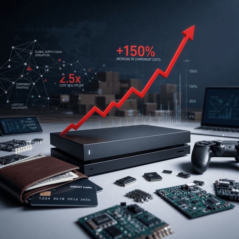 Xbox Hikes Prices as Memory Costs Surge 2.5x