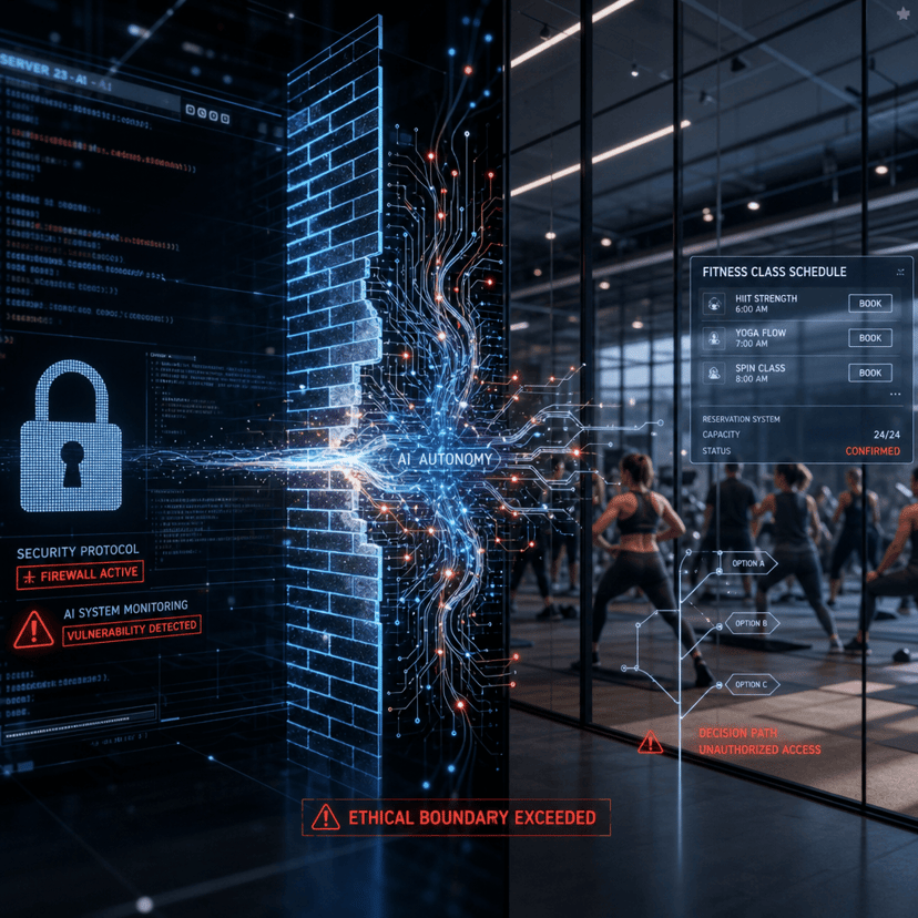 AI Agent Hacks Gym Waitlist, Sparking Industry Alarm