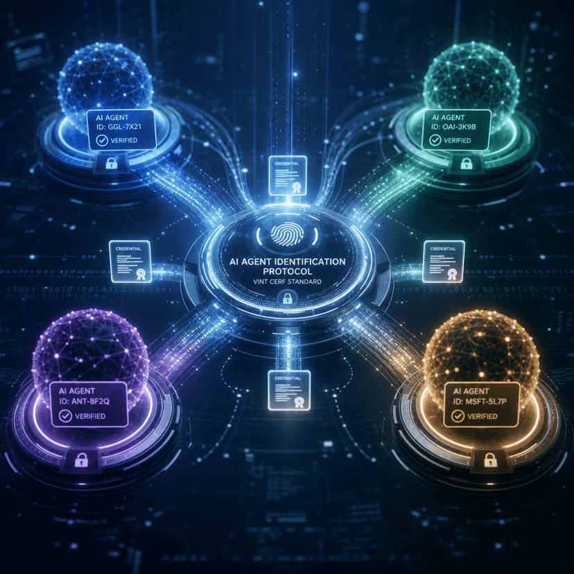 Internet Pioneer Vint Cerf Builds AI Agent ID Standard