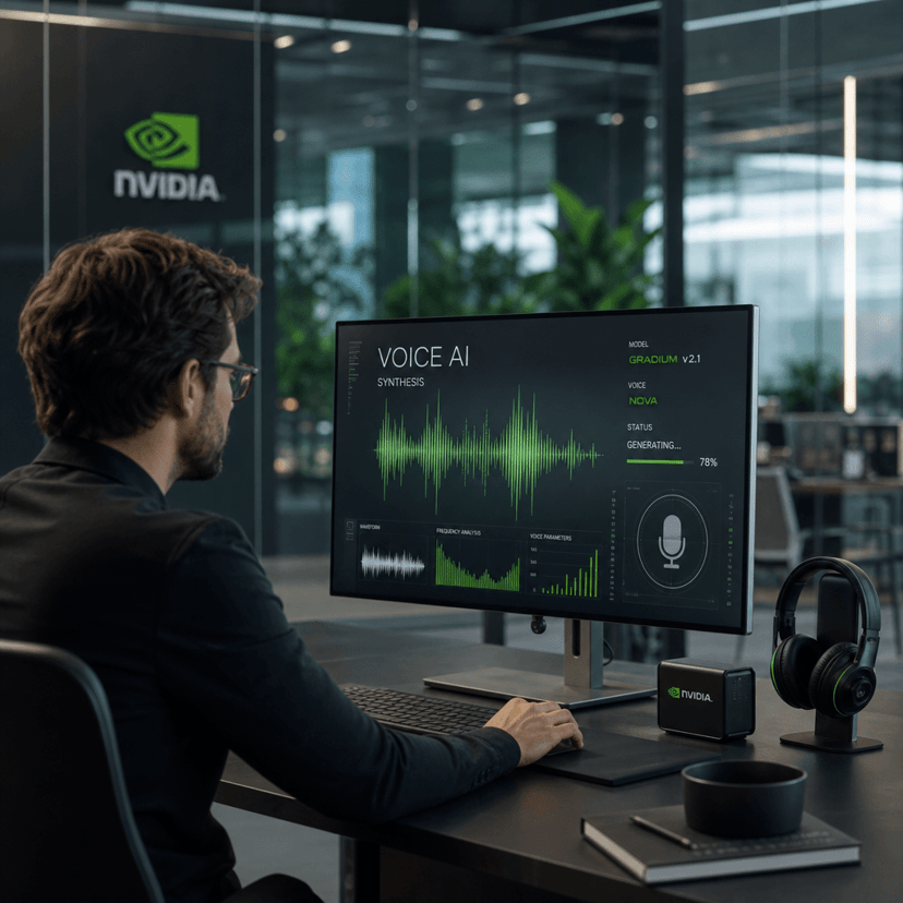 Gradium Lands $100M Seed Extension With Nvidia Backing