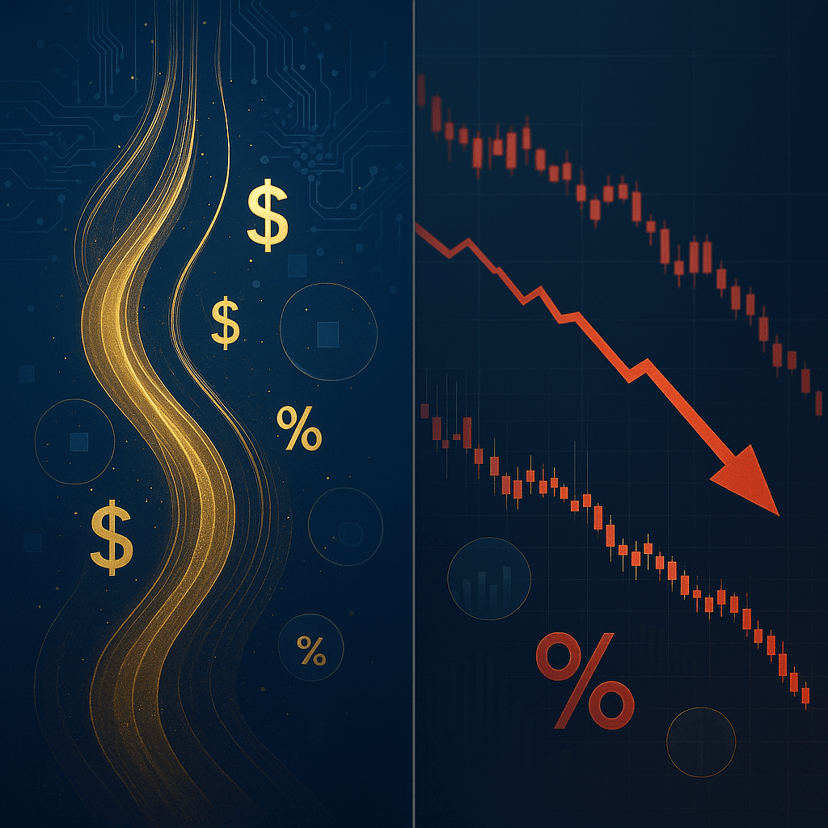 AI Investment Paradox: $15B Flows In as Tech Stocks Tumble