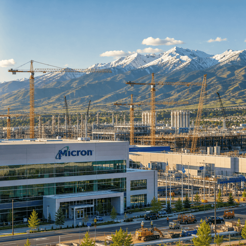 Micron's $50B Boise Fab Transforms Idaho Into AI Chip Hub