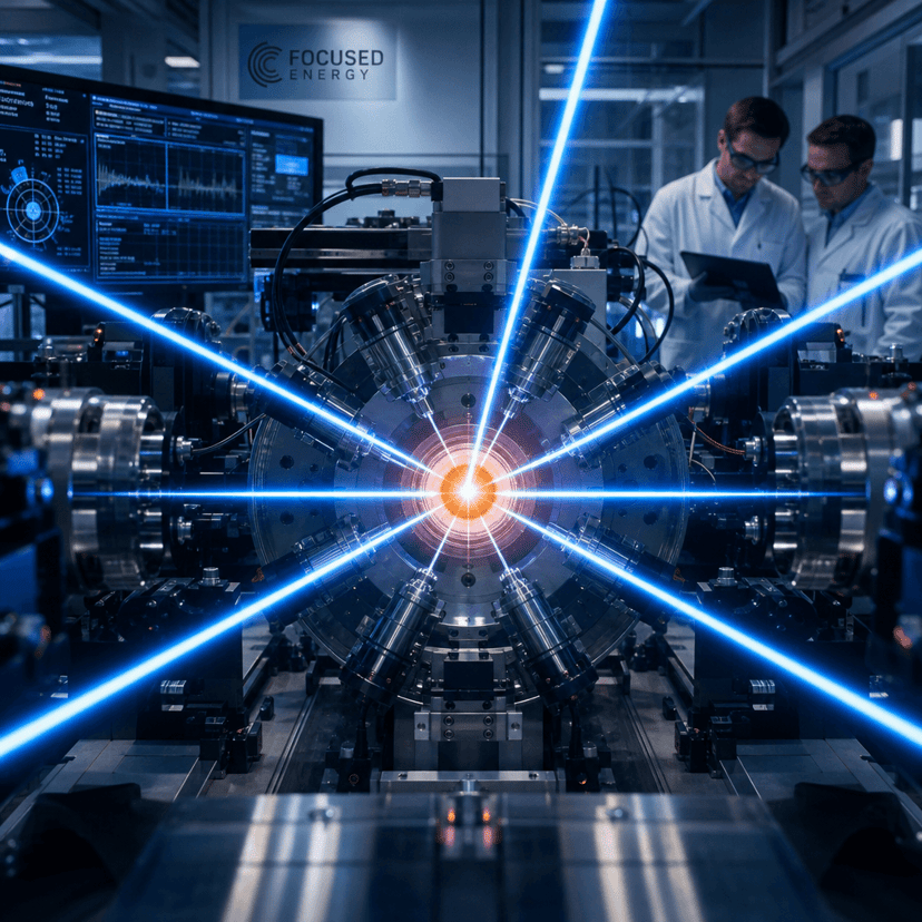 Focused Energy Lands $240M Series A for Laser Fusion Power