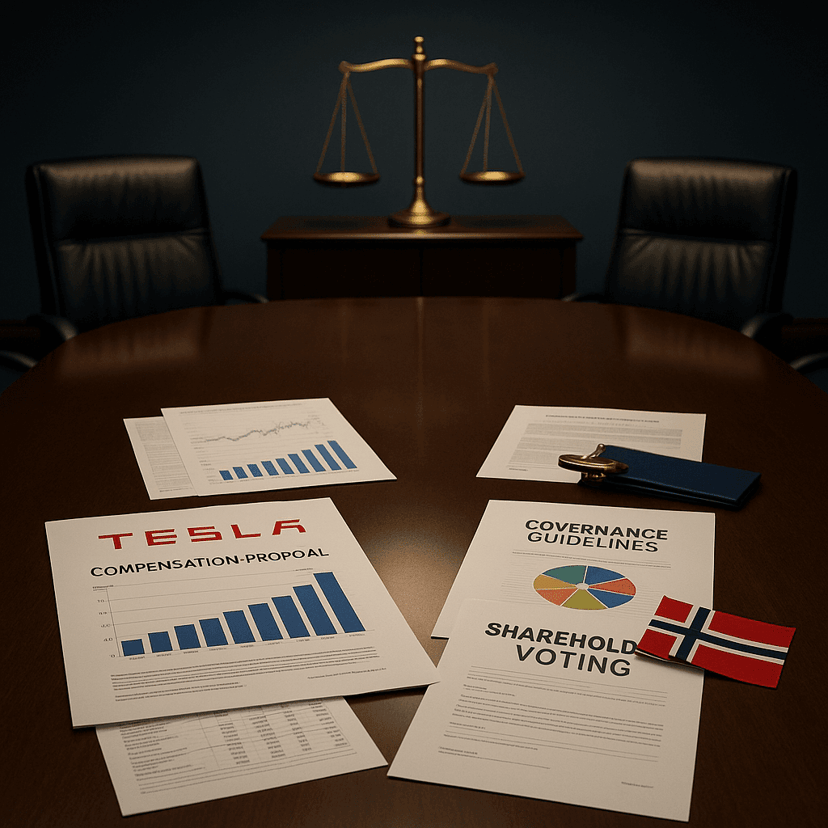 Norway's $2T Fund Rejects Musk's $1T Tesla Pay Package