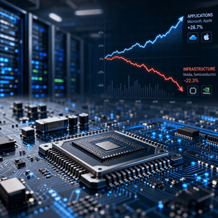Nvidia, Alphabet Lag Megacap Rally as AI Cost Fears Hit Chips