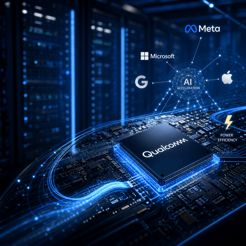 Qualcomm Crashes AI Data Center Market With Meta Win