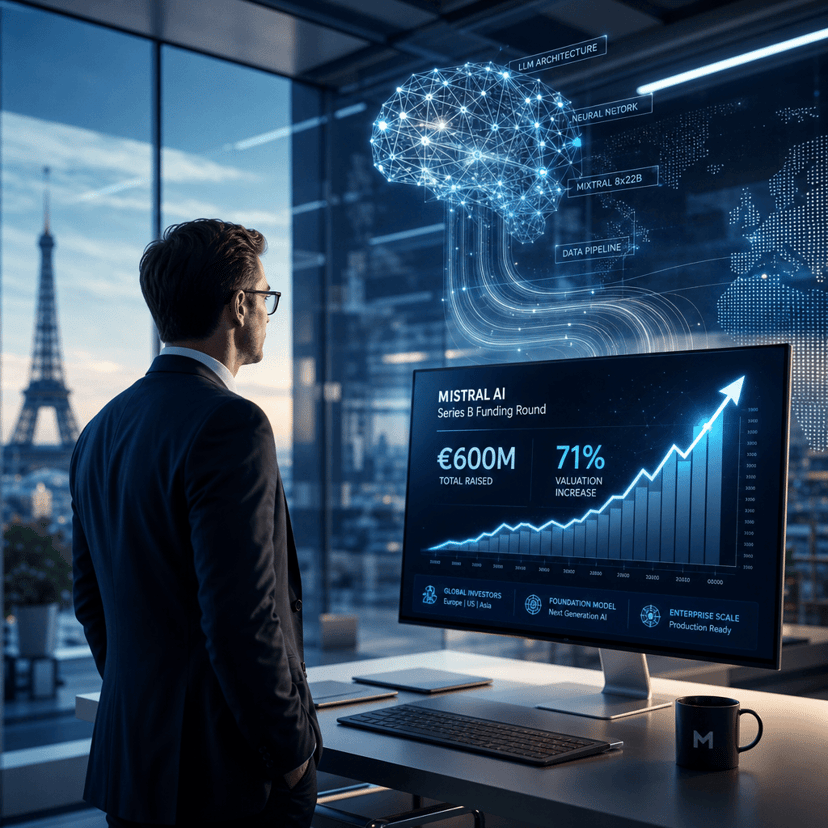 Mistral AI Eyes €3B Round at €20B Valuation