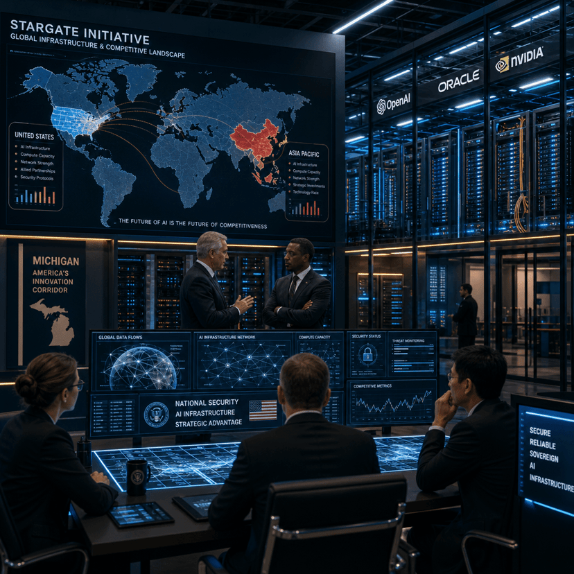Stargate Developer Claims China Backing Data Center Protests