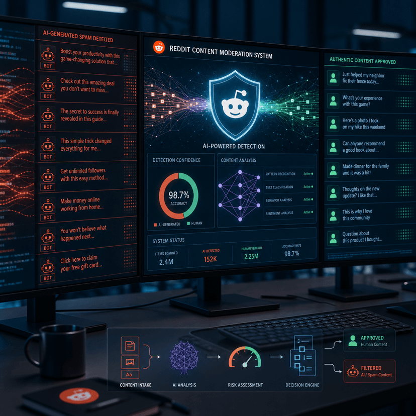 Reddit deploys LLMs to fight AI-generated spam epidemic