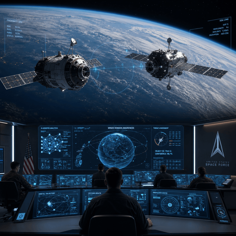 Space Force Taps Startups for Orbital 'Top Gun' Missions