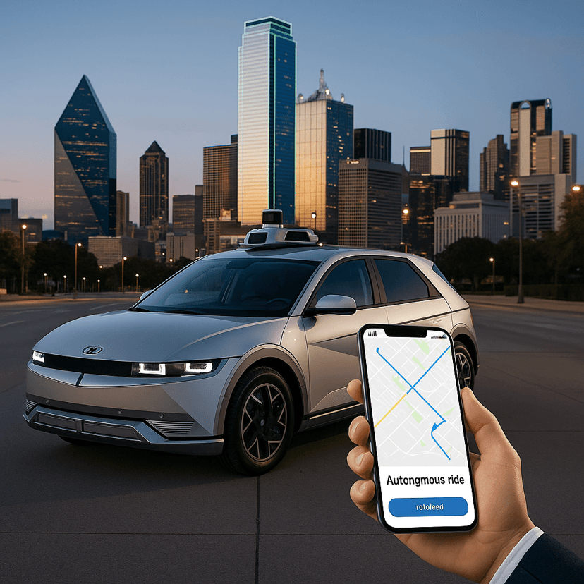 Uber and Avride Launch Dallas Robotaxi Service With Safety Drivers