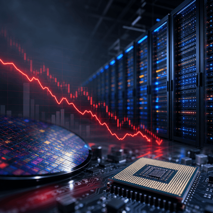 Broadcom Stock Drops 5% as AI Chip Outlook Cools