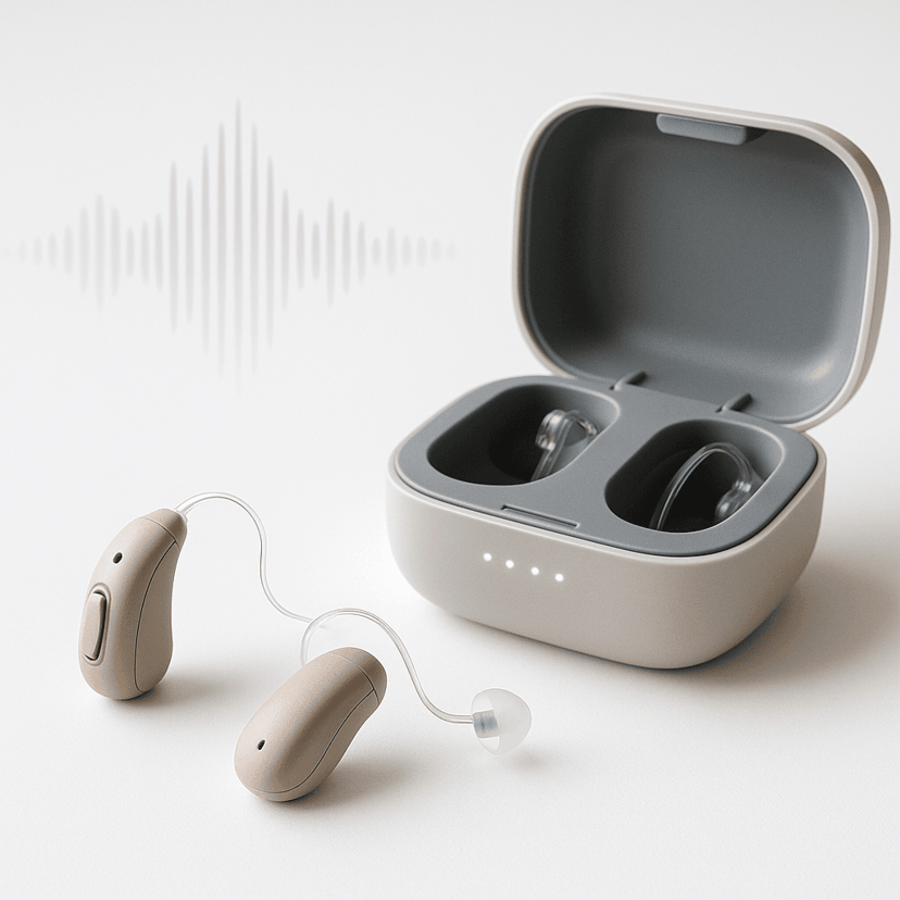 Audien's $389 Atom X Hearing Aids Pack Smart Case Tech