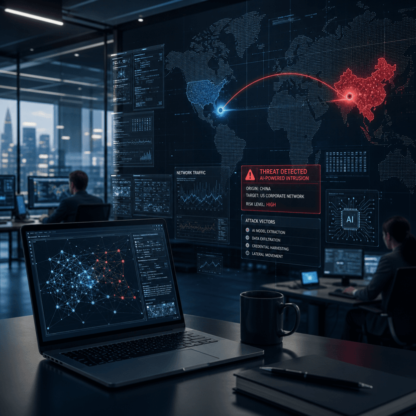 China Widens AI Espionage Beyond Tech Theft