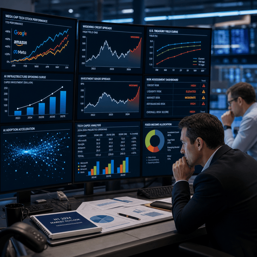 Bond Markets Flash Warning on Big Tech's AI Spending Spree