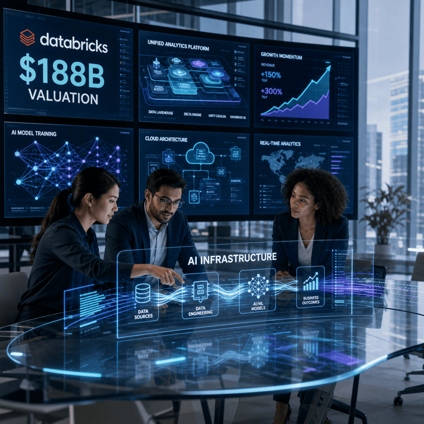 Databricks hits $188B valuation in AI reinvention play