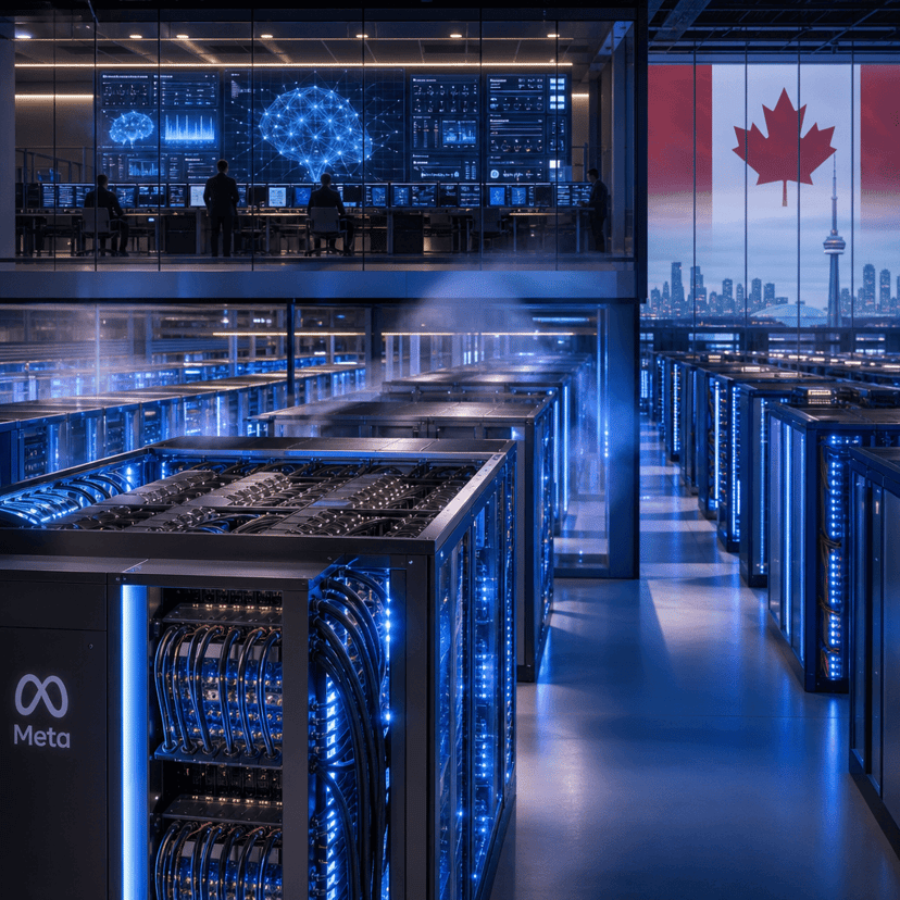 Meta Plans First Major Canadian Data Center for AI Push
