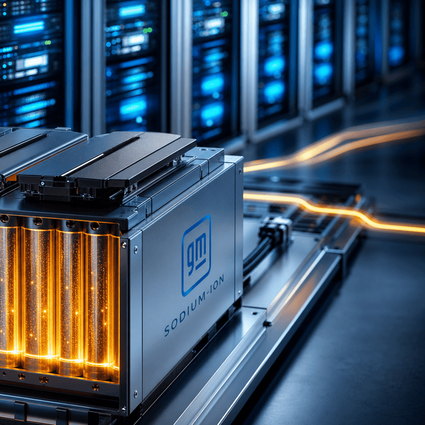 GM pivots to power AI boom with sodium-ion batteries
