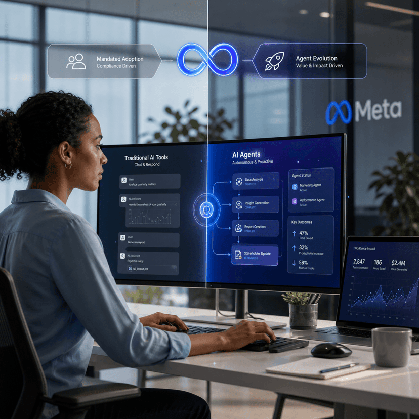 Meta Eases AI Mandate, Pushes New Agent Hatch