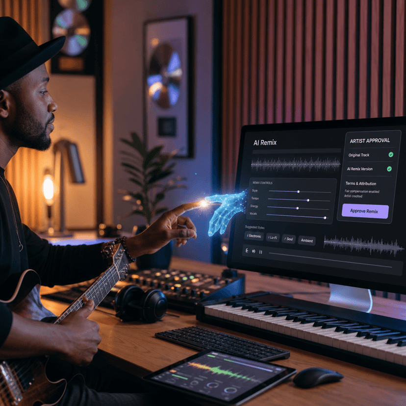Deezer Launches AI Remix Tool With Artist Consent Model