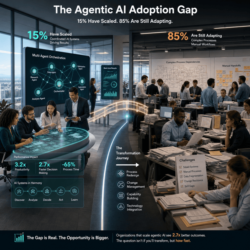 Only 15% of US Firms Have Scaled Agentic AI, Deloitte Finds
