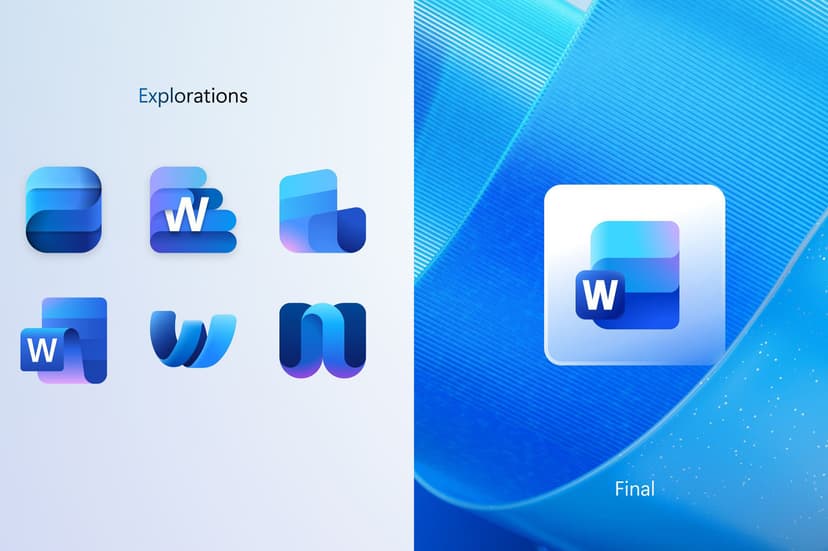 Microsoft reveals Office icon designs it almost shipped