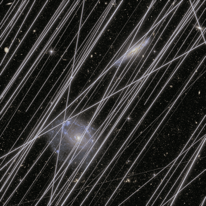 Satellite swarms threaten to ruin 40% of Hubble images by 2035